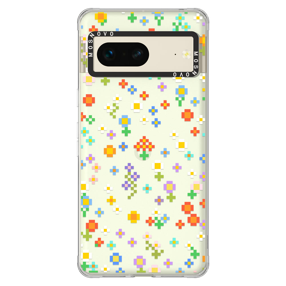 Pixel-Floral Phone Case - Google Pixel 7 Case