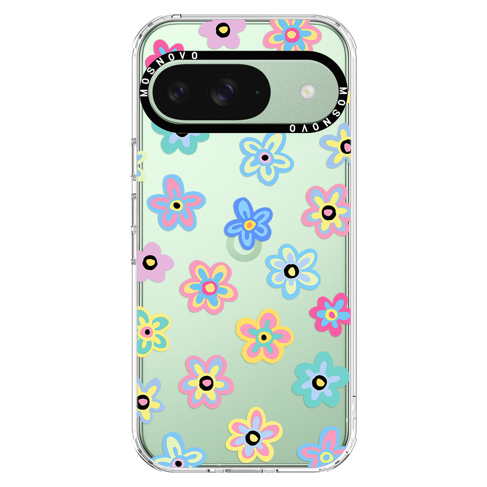 Groovy Flower Phone Case - Google Pixel 9 Case