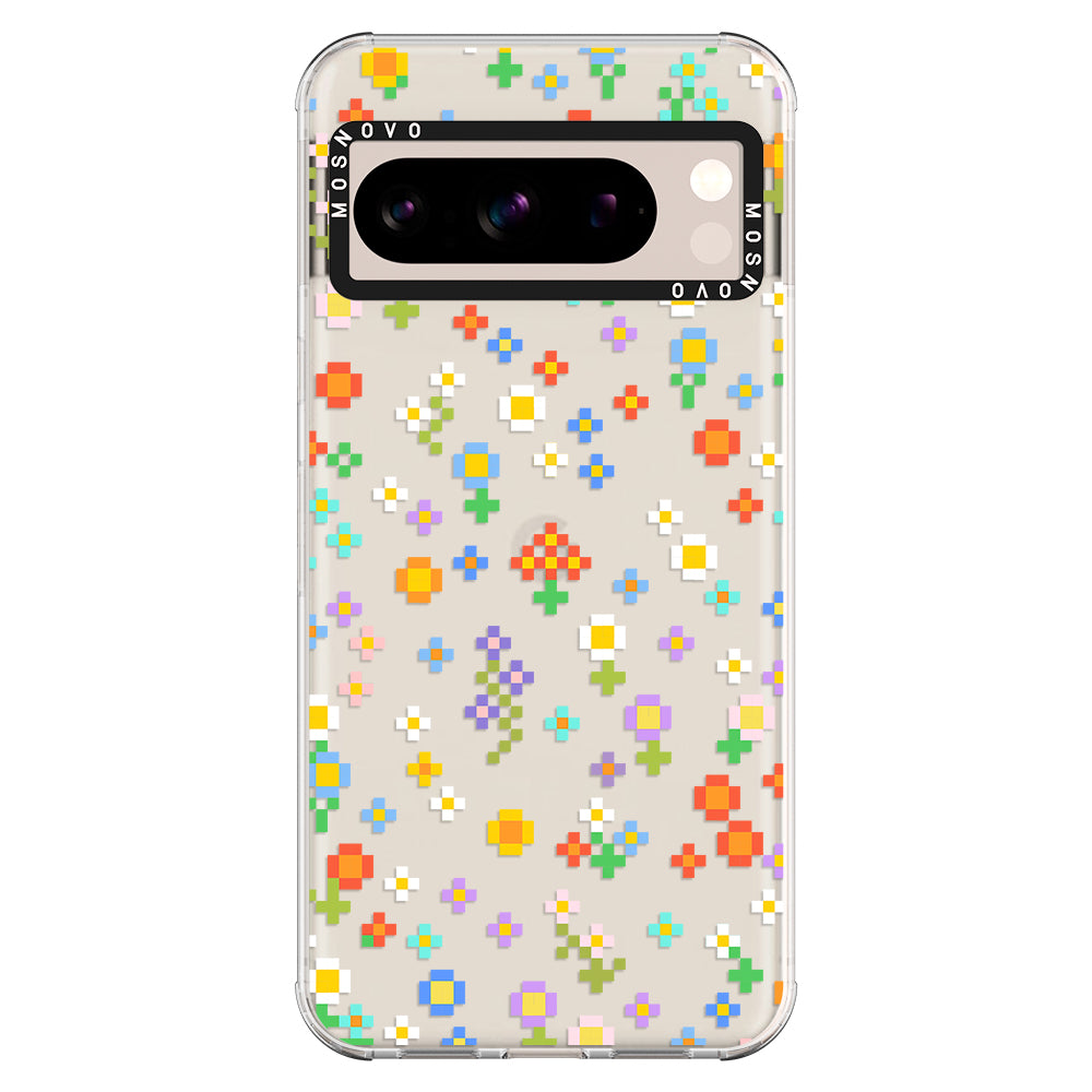 Pixel-Floral Phone Case - Google Pixel 8 Pro Case