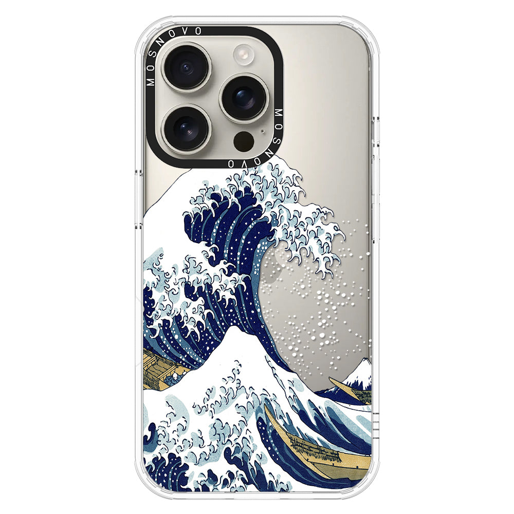 Great Wave Phone Case - iPhone 16 Pro Case - MOSNOVO