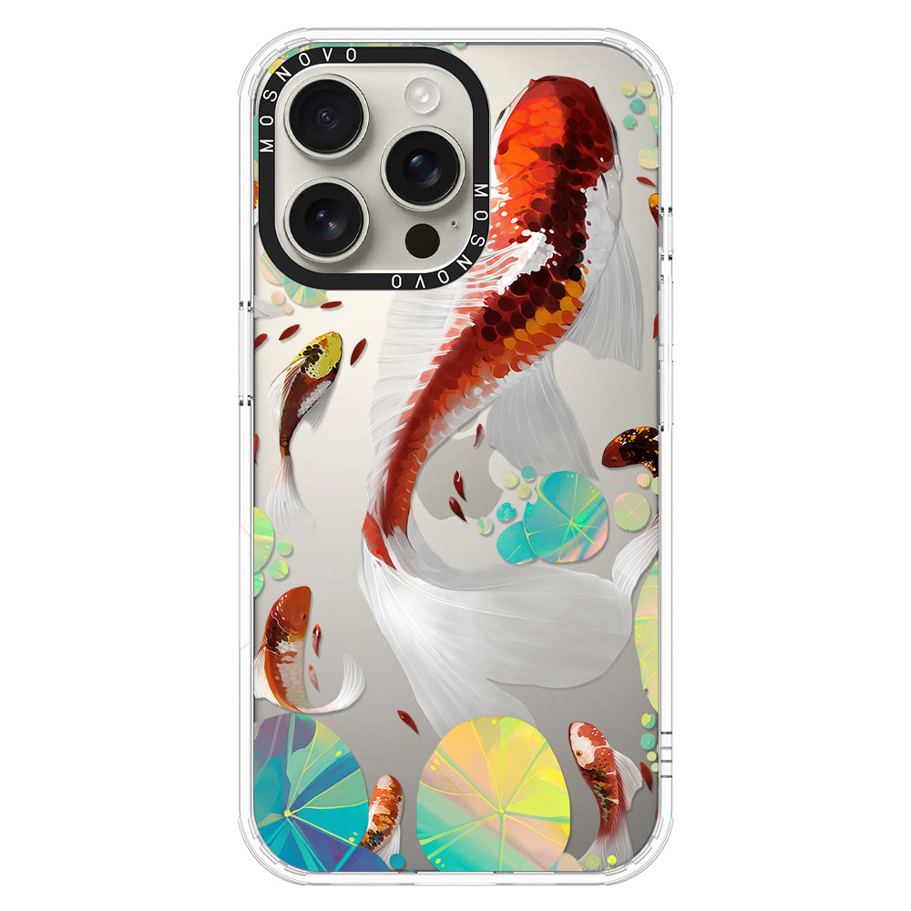 Koi Art Phone Case - iPhone 16 Pro Max Case - MOSNOVO