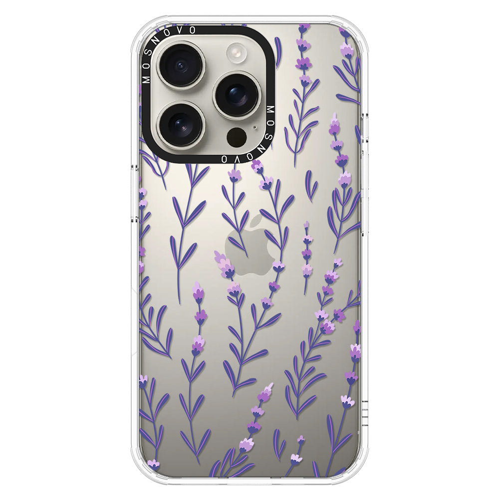 Little Lavender Phone Case - iPhone 16 Pro Case Clear