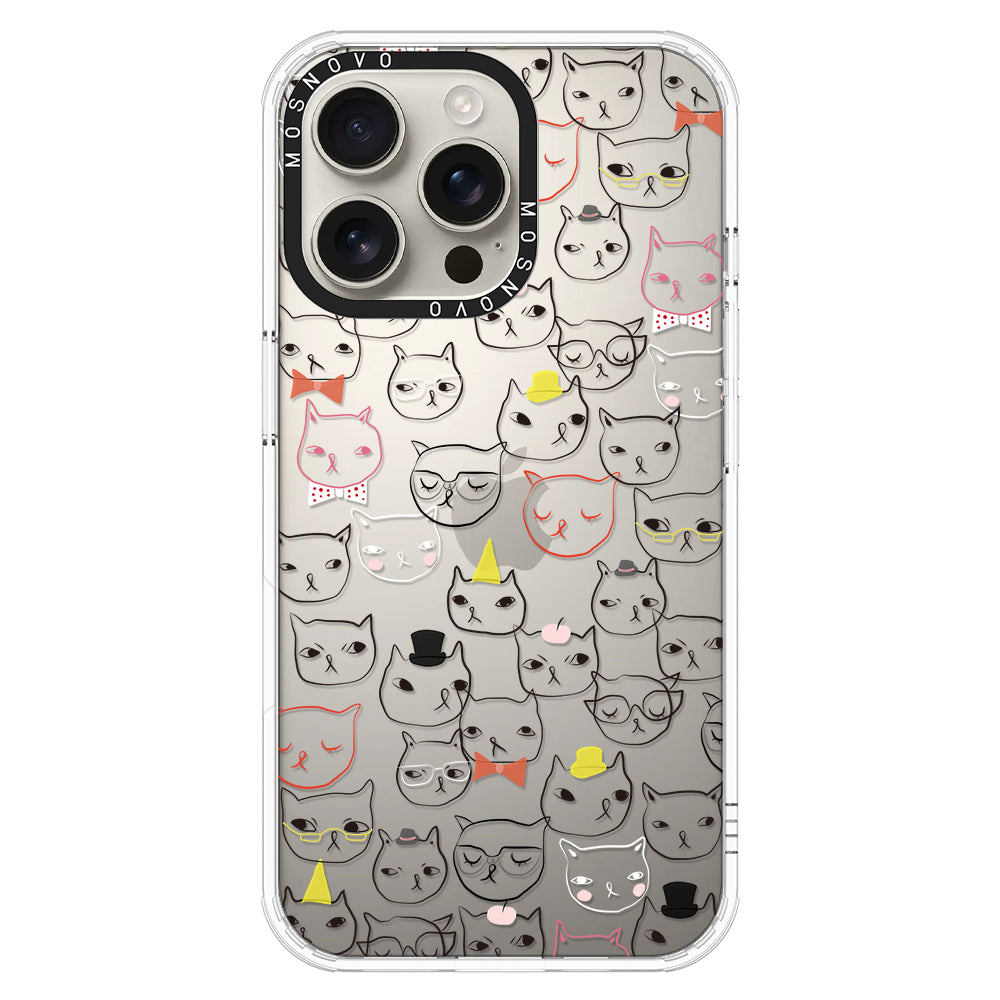 Grumpy Cat Phone Case - iPhone 16 Pro Max Case - MOSNOVO