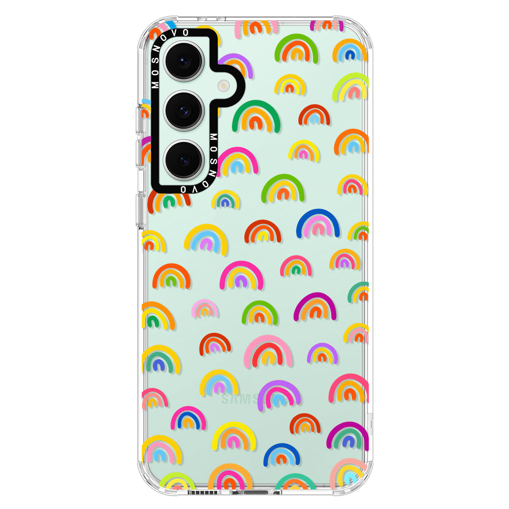 Cute Rainbow Phone Case - Samsung Galaxy S24 FE Case - MOSNOVO