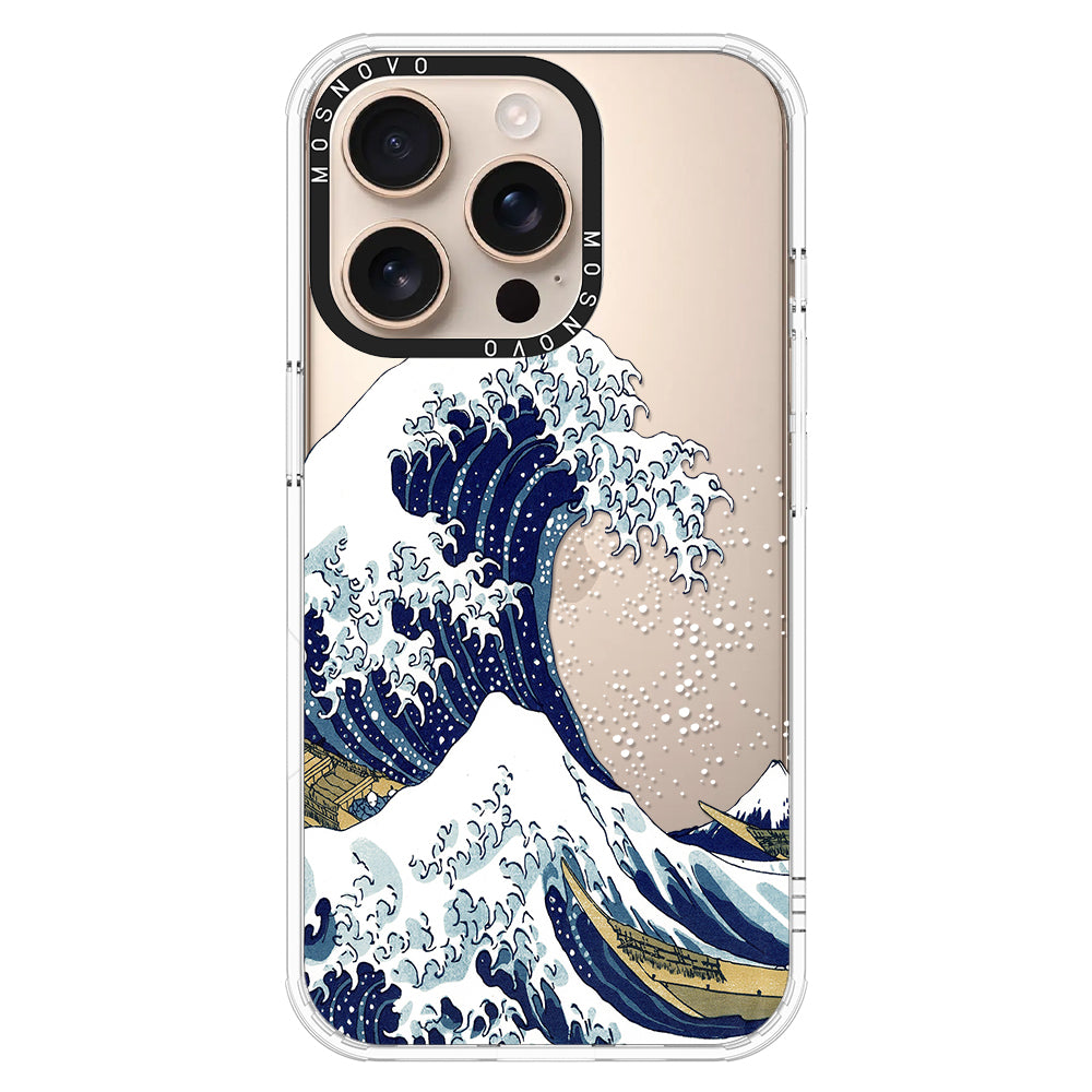 Great Wave Phone Case - iPhone 16 Pro Case - MOSNOVO