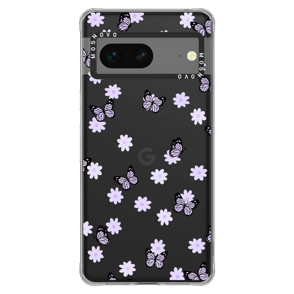 Lilac Butterfly Phone Case - Google Pixel 7 Case