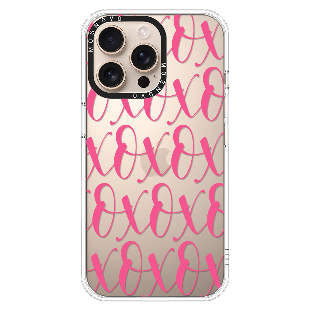 XOXO Phone Case - iPhone 16 Pro Max Case - MOSNOVO