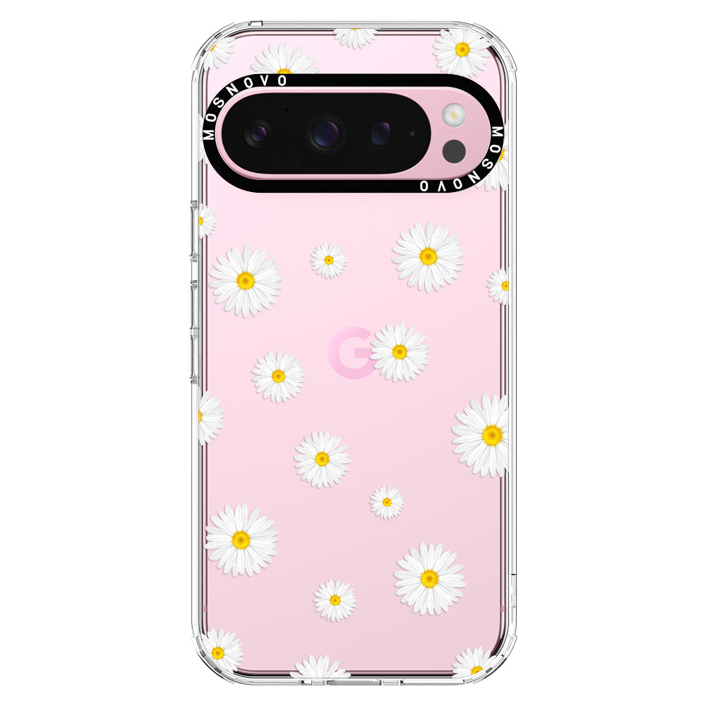 White Daisy Phone Case - Google Pixel 9 Pro XL Case