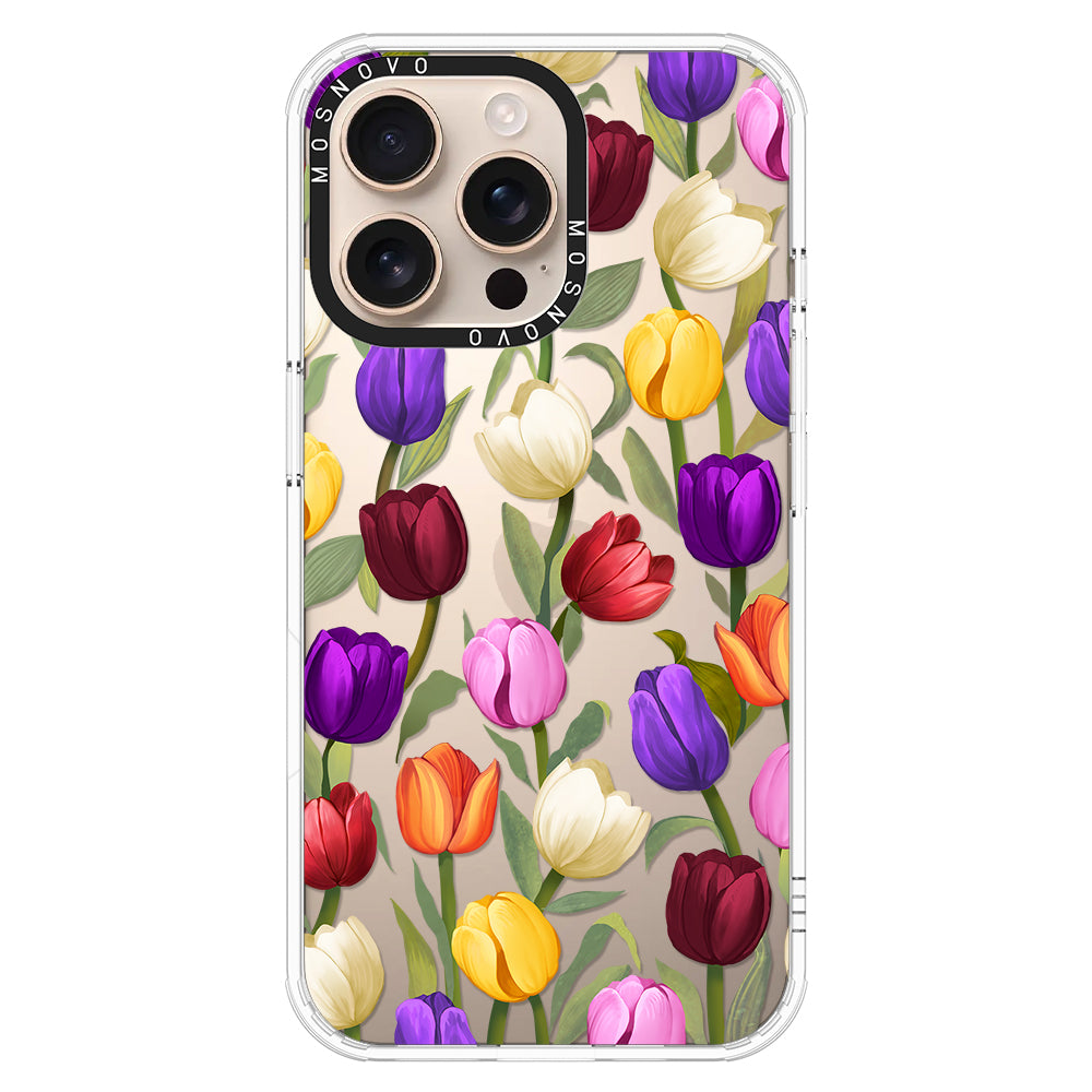 Tulip Phone Case - iPhone 16 Pro Max Case - MOSNOVO