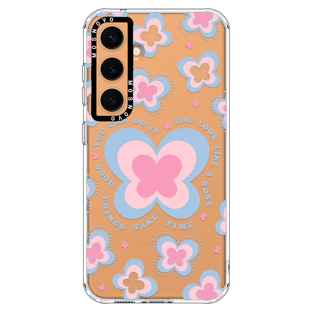 Blooming Butterflies Phone Case - Samsung Galaxy S24 Case