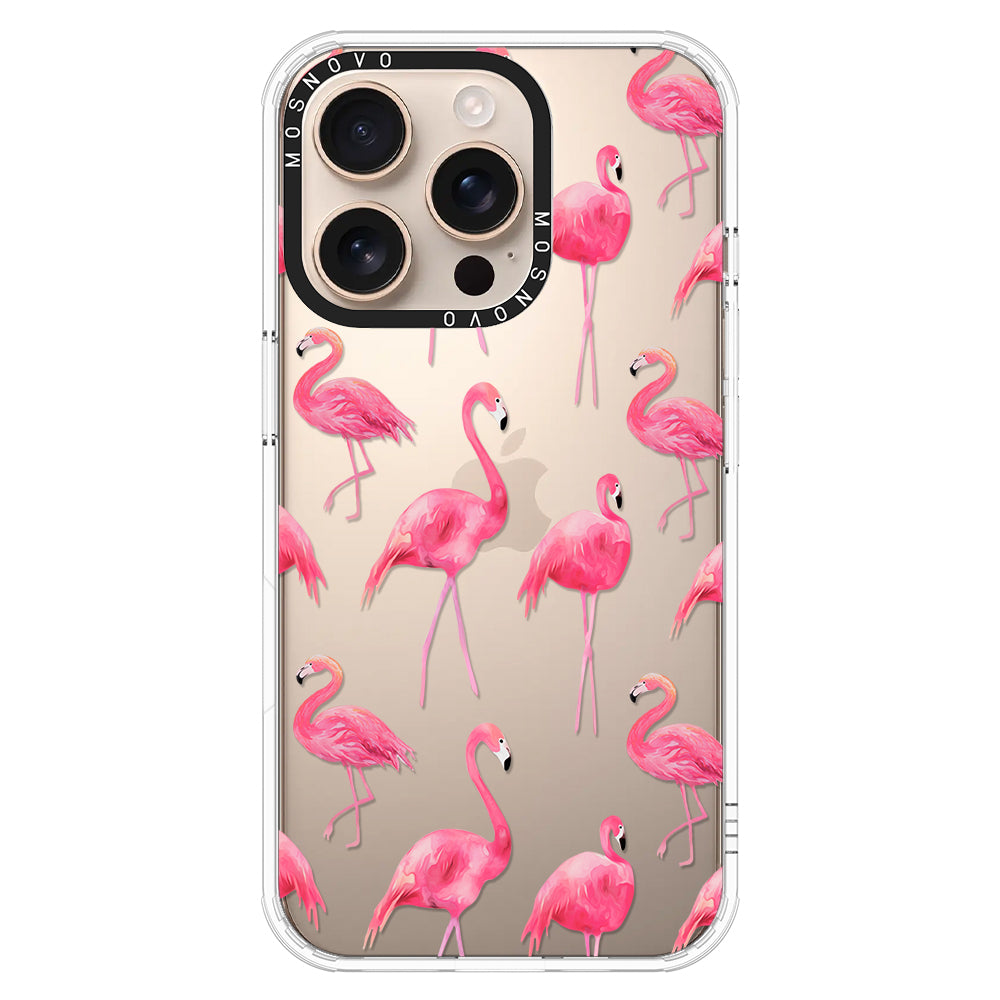 Flamingo Phone Case - iPhone 16 Pro Case - MOSNOVO