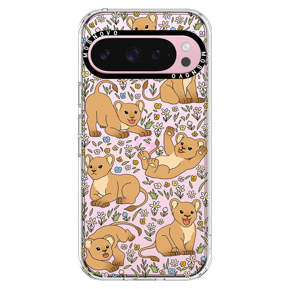 Cute Lions Phone Case - Google Pixel 9 Pro Case