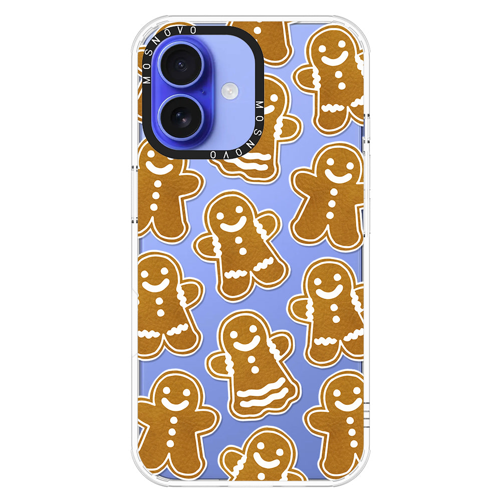 Ginger Breadman Phone Case - iPhone 16 Case - MOSNOVO