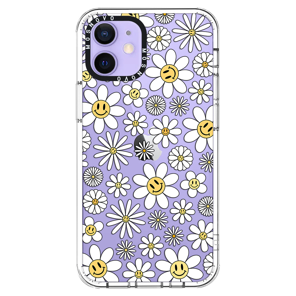 Happy Daisy Blooms Phone Case - iPhone 12 Mini Case