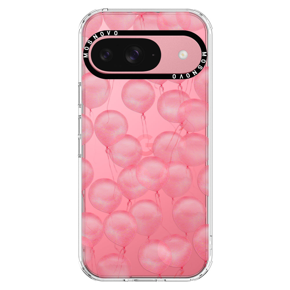 Pink Ballons Phone Case - Google Pixel 9 Case