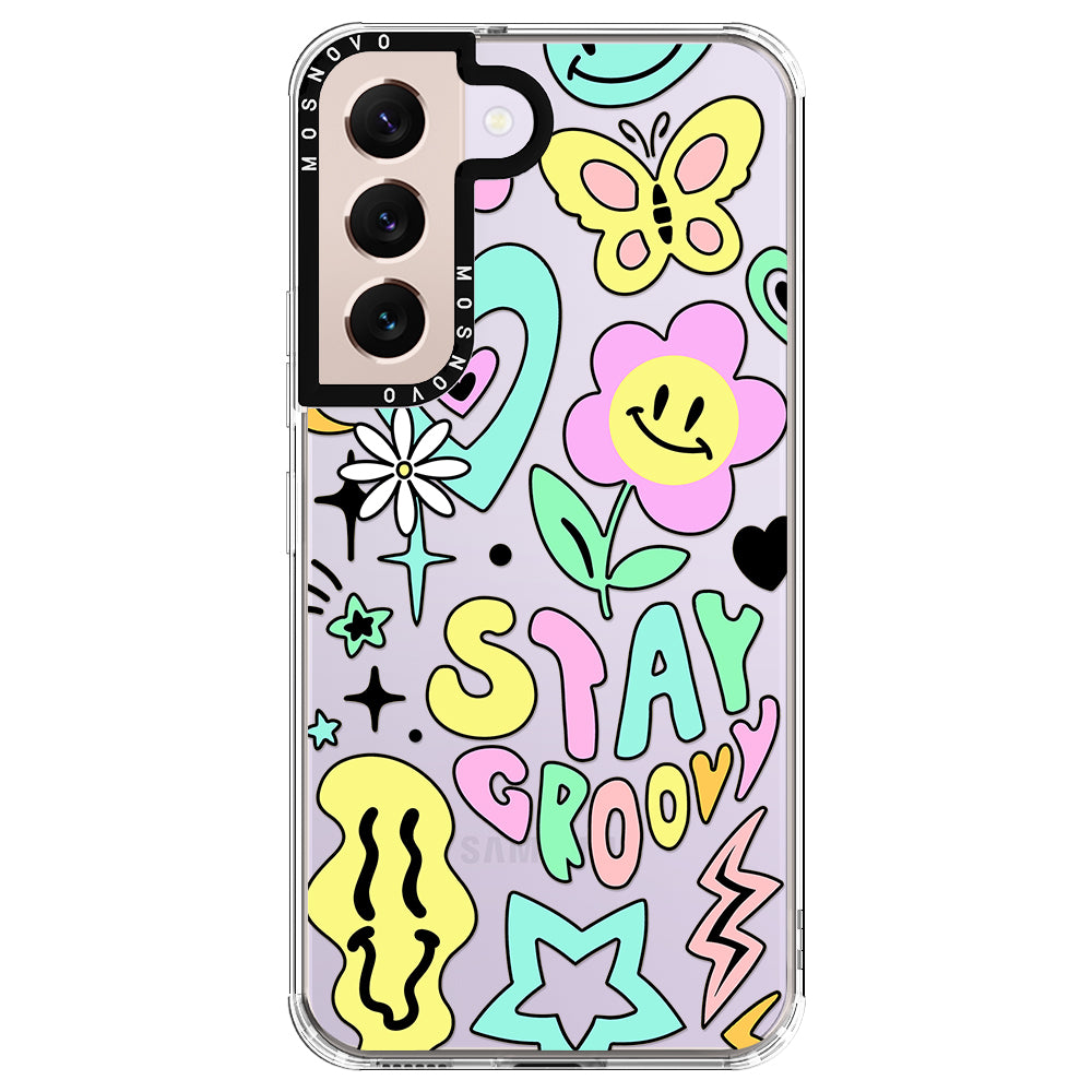 Stay Groovy Phone Case - Samsung Galaxy S22 Case