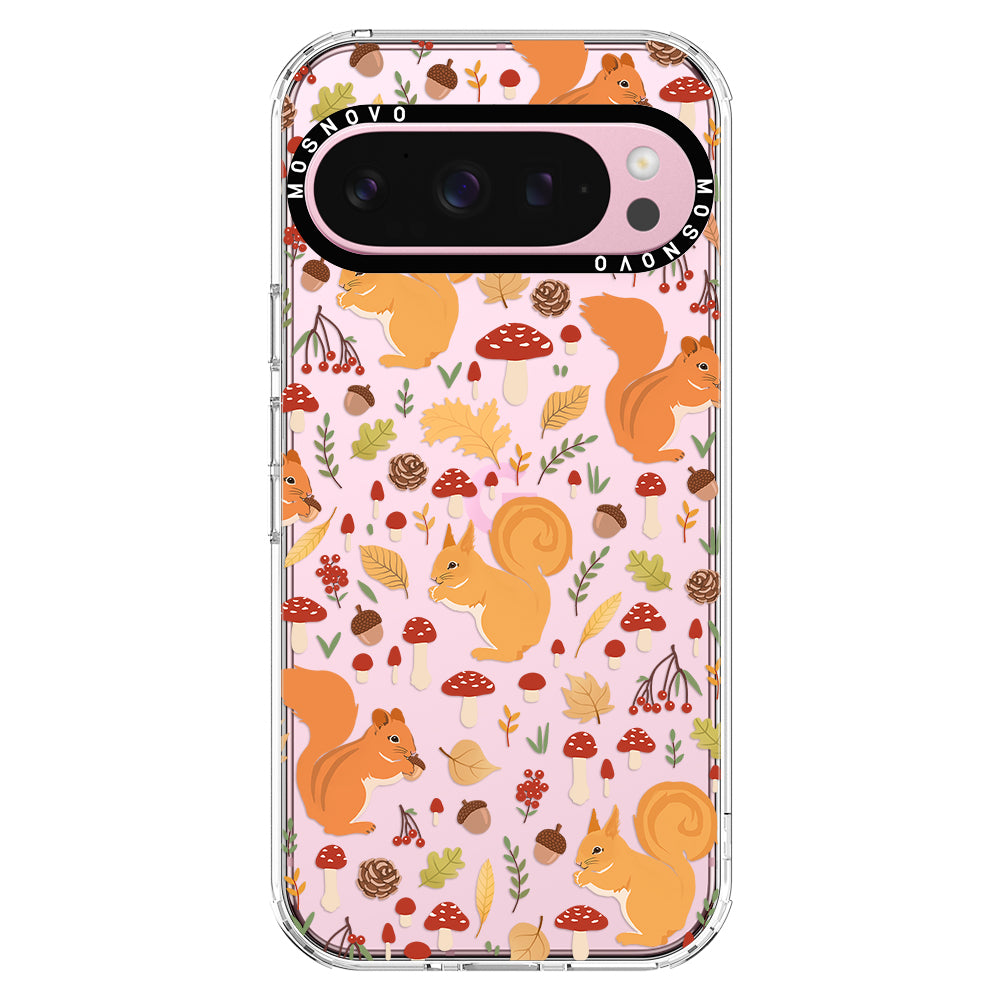 Autumn Squirrel Phone Case - Google Pixel 9 Pro XL Case