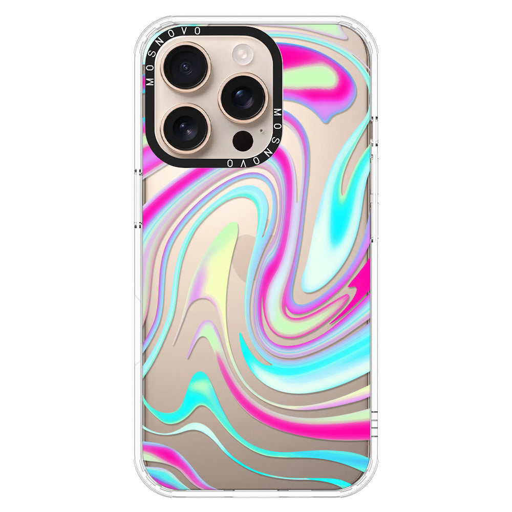 Psychedelic Swirls Phone Case - iPhone 16 Pro Case - MOSNOVO