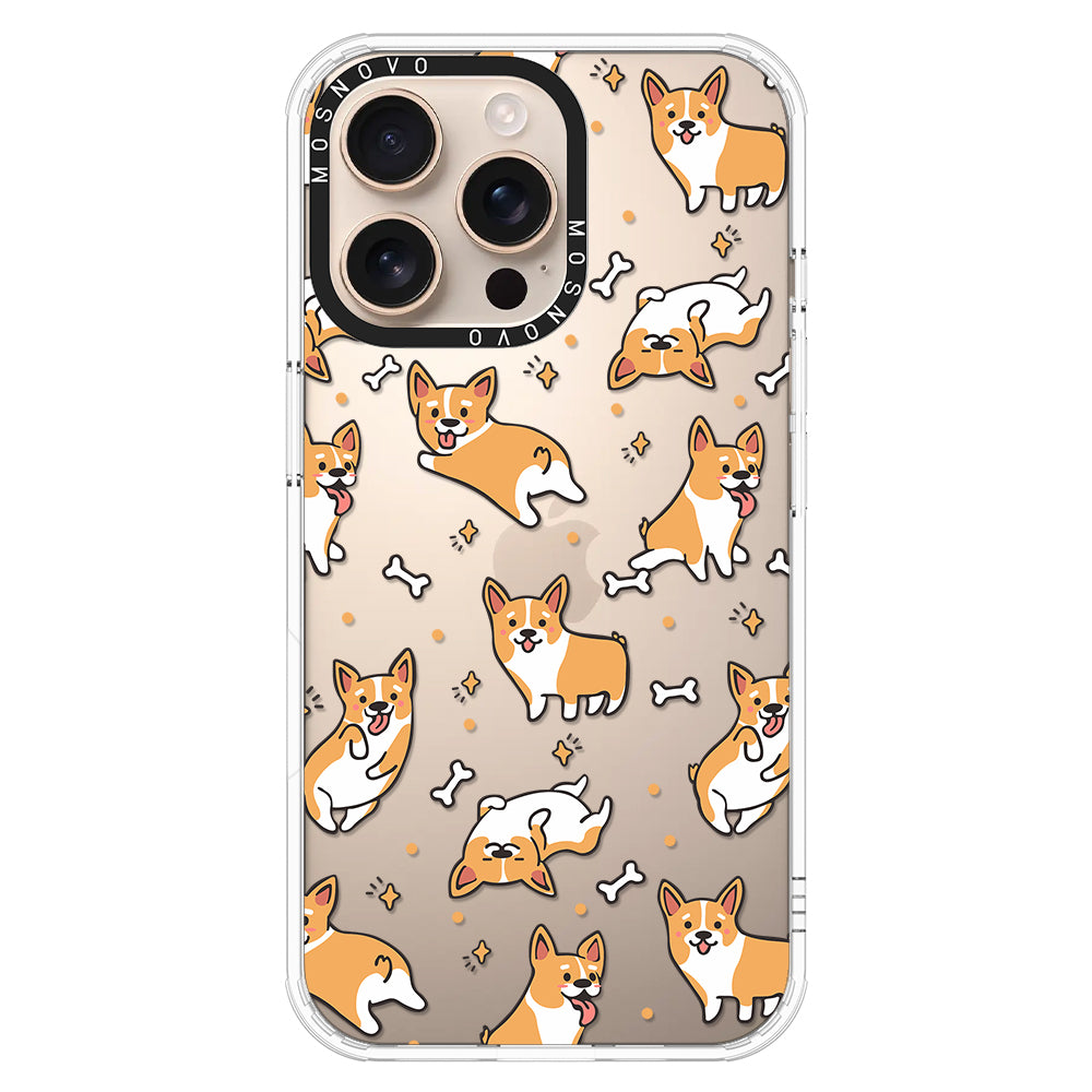 Corgi Phone Case - iPhone 16 Pro Max Case - MOSNOVO