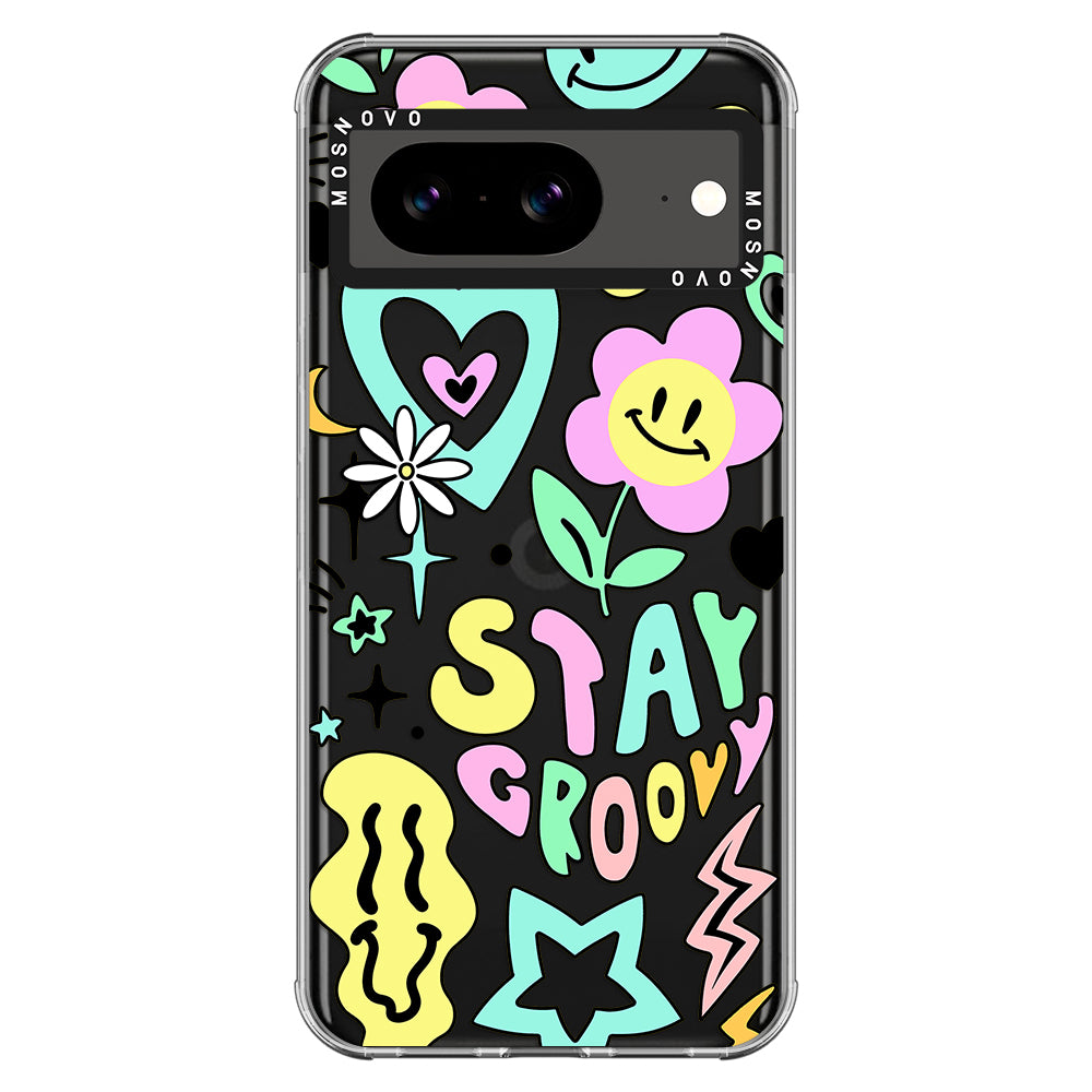 Stay Groovy Phone Case - Google Pixel 8 Case