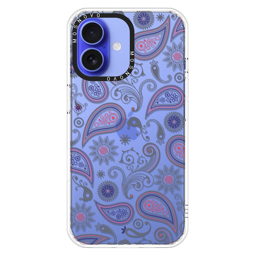 Paisley Phone Case - iPhone 16 Case - MOSNOVO