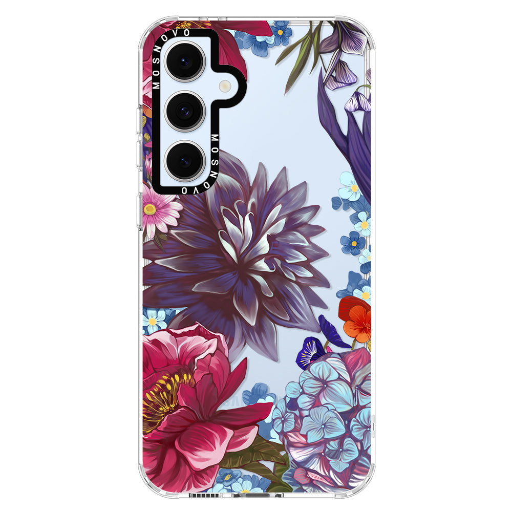 Blue Lilacs Phone Case - Samsung Galaxy S24 FE Case - MOSNOVO