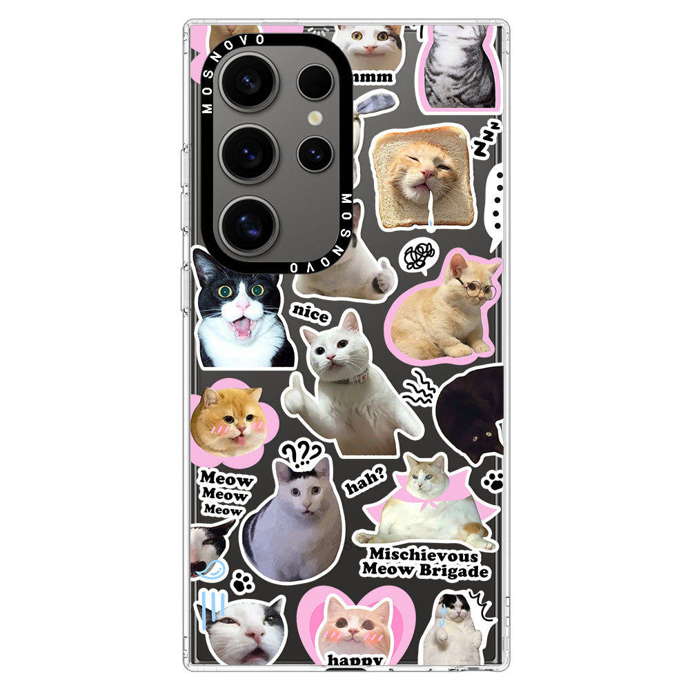 The Cat Brigade Phone Case - Samsung Galaxy S24 Ultra Case