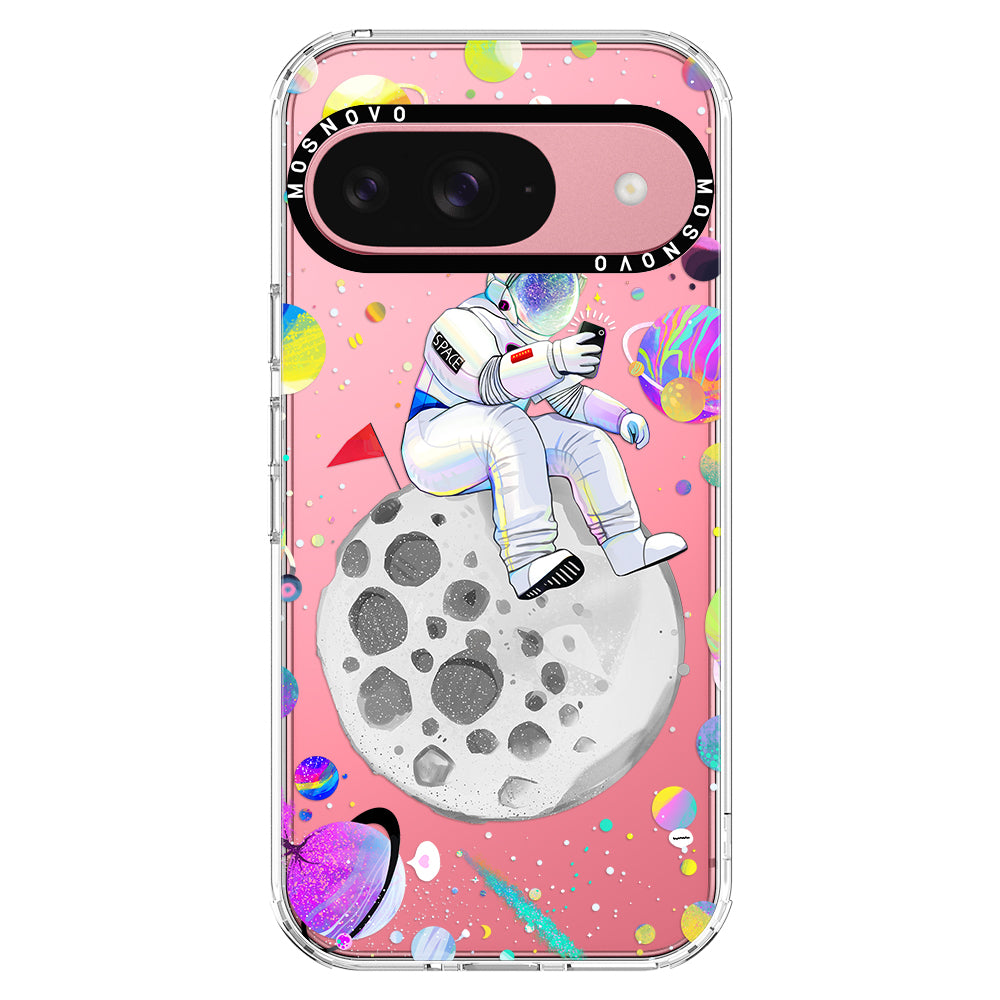 Astronaut Selfie Phone Case - Google Pixel 9 Case