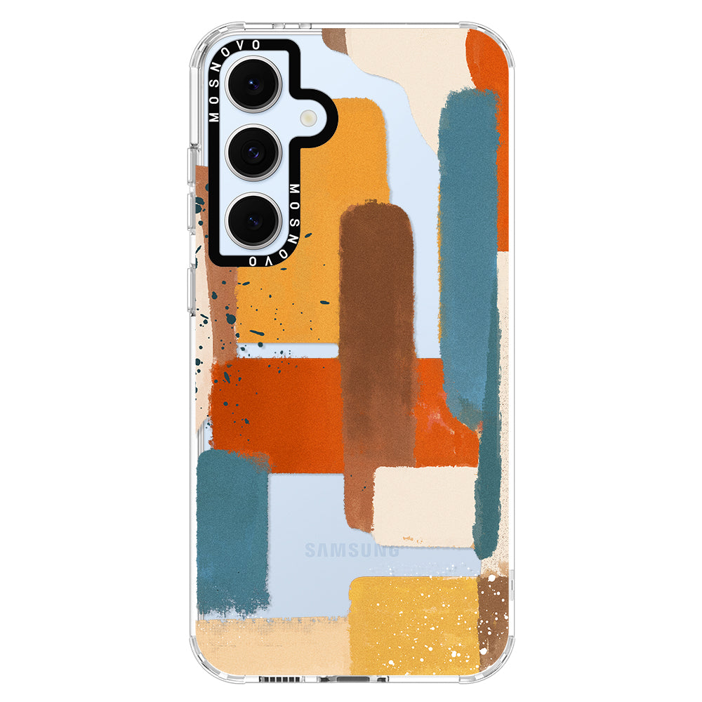 Modern Abstract Artwork Phone Case - Samsung Galaxy S24 FE Case - MOSNOVO