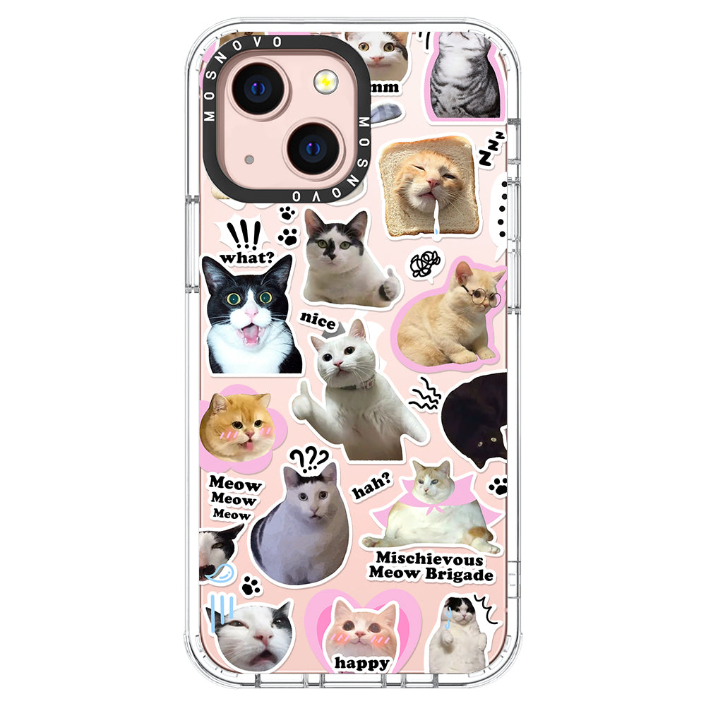 The Cat Brigade Phone Case - iPhone 13 Mini Case