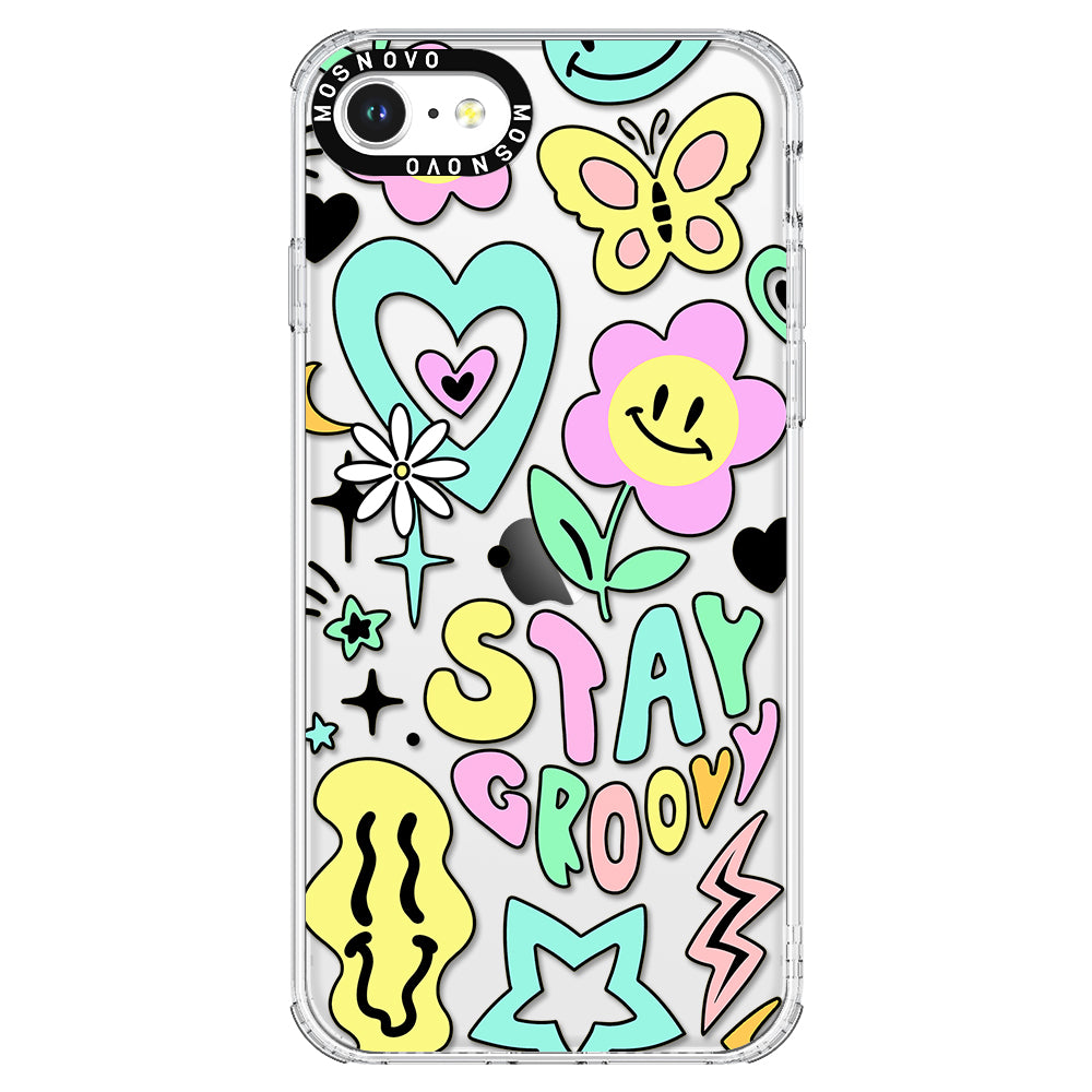 Stay Groovy Phone Case - iPhone SE 2022 Case