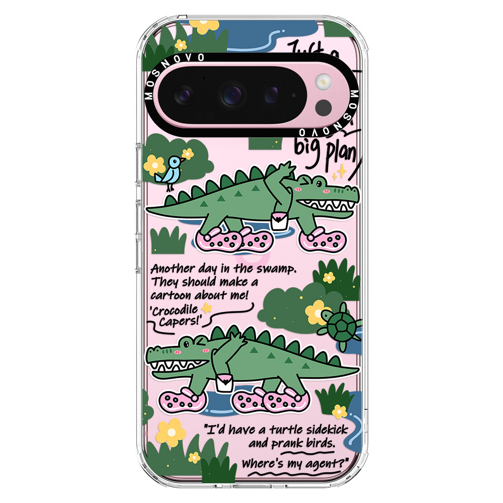 Croc with Big Plan Phone Case - Google Pixel 9 Pro XL Case