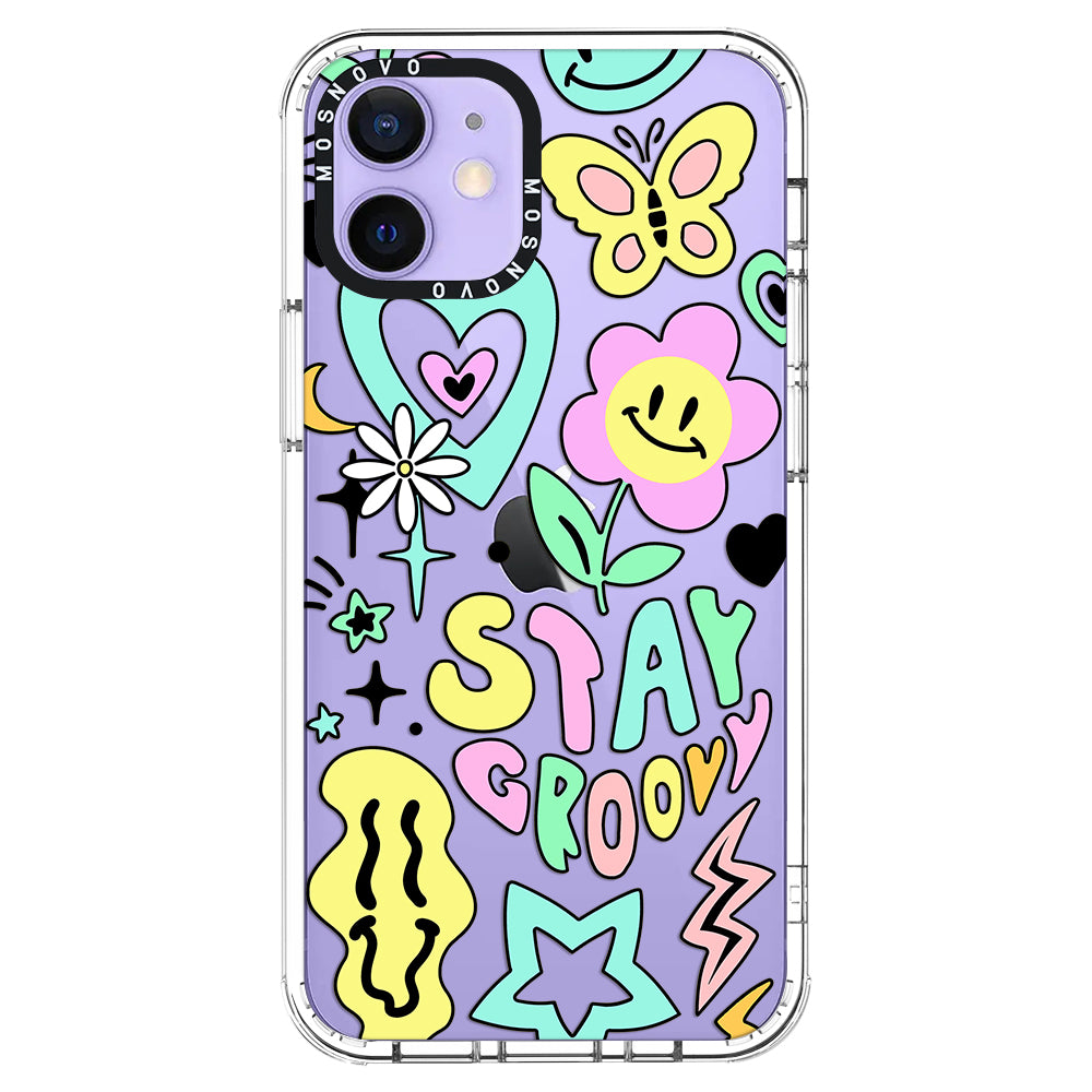 Stay Groovy Phone Case - iPhone 12 Pro Case