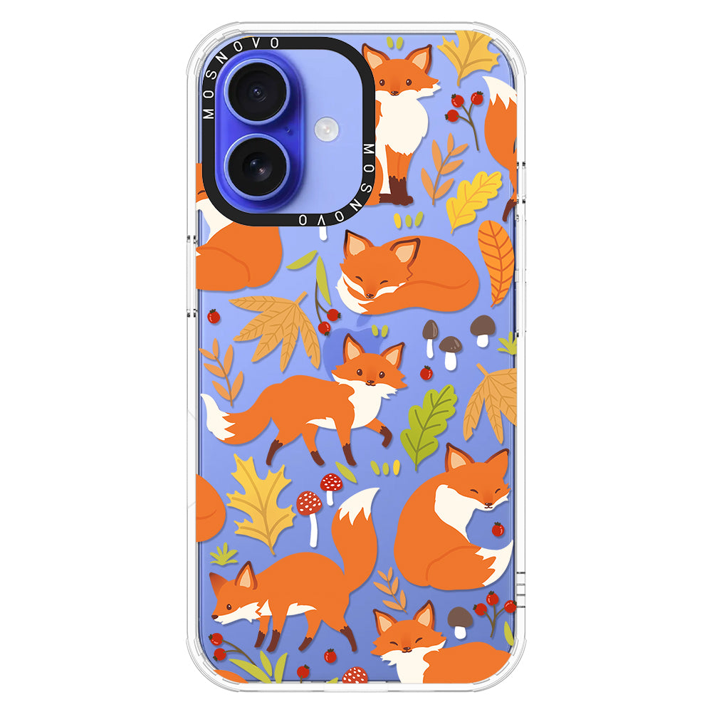 Autumn Fox Phone Case - iPhone 16 Plus Case - MOSNOVO