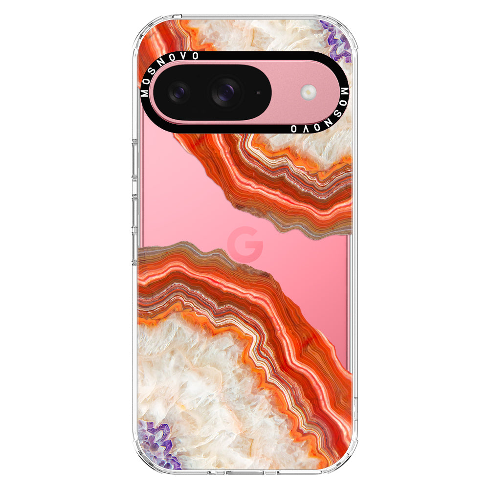 Red Agate Phone Case - Google Pixel 9 Case