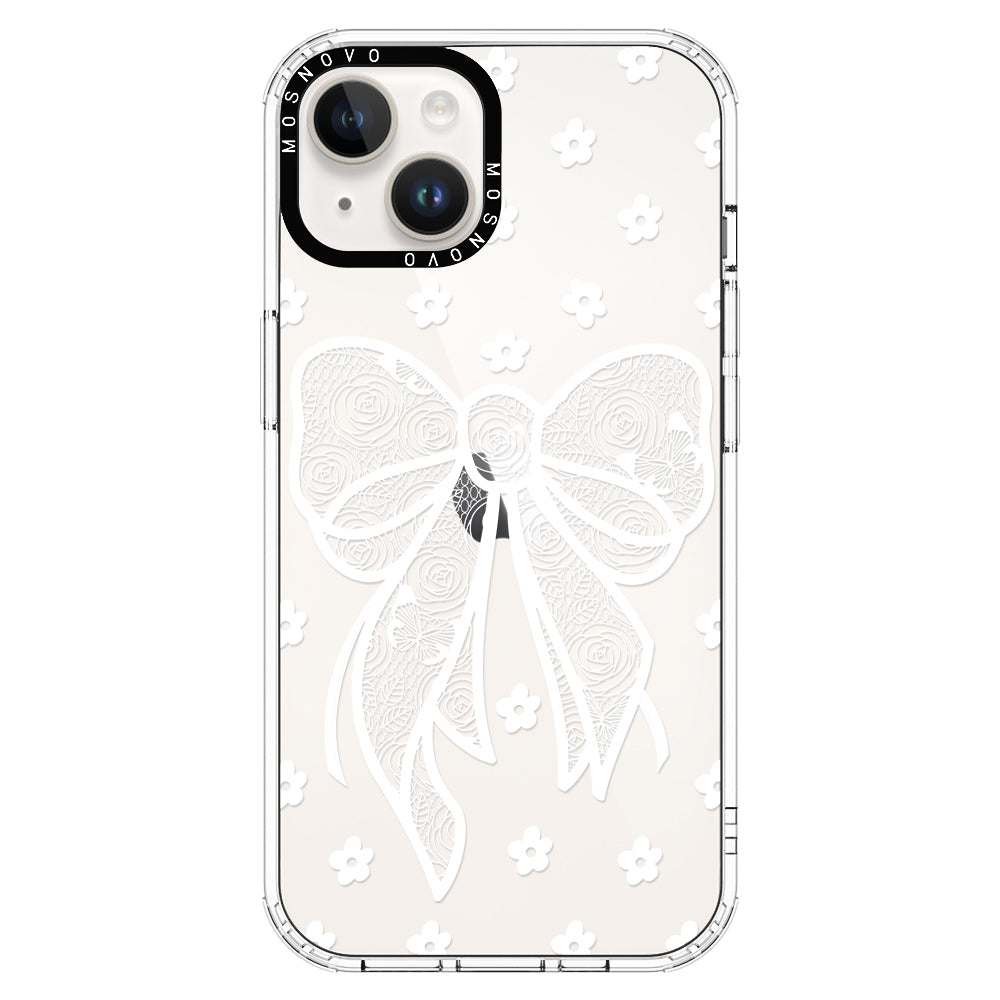 Lacey Bow Phone Case - iPhone 14 Plus Case