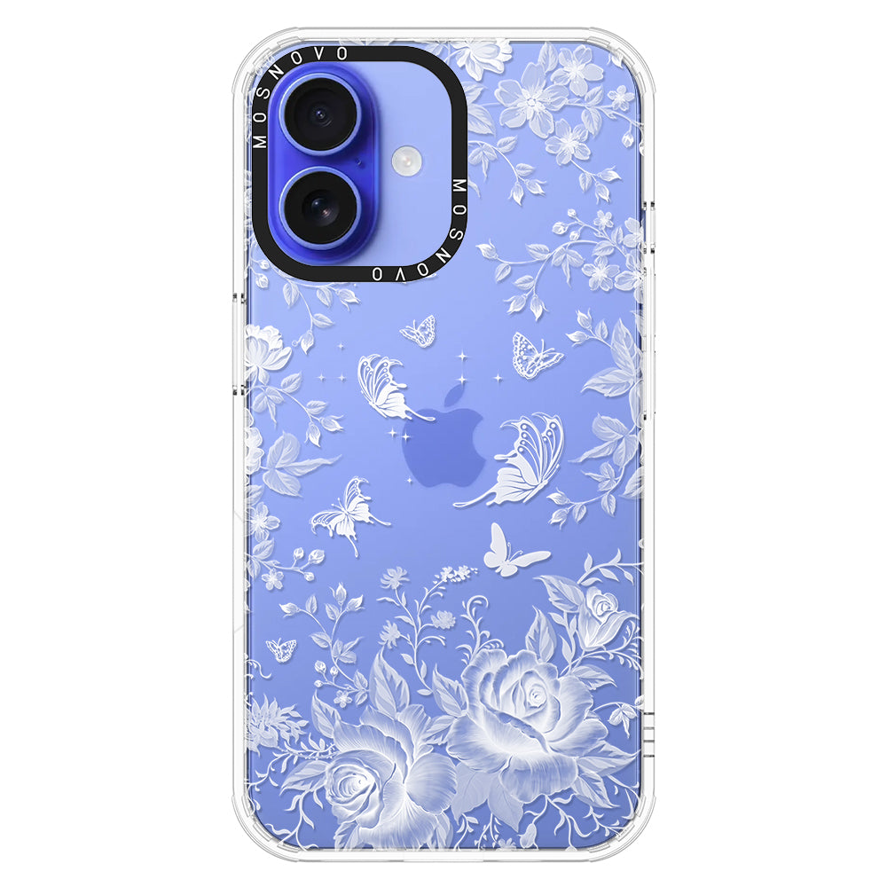 Fairy White Garden Phone Case - iPhone 16 Case - MOSNOVO