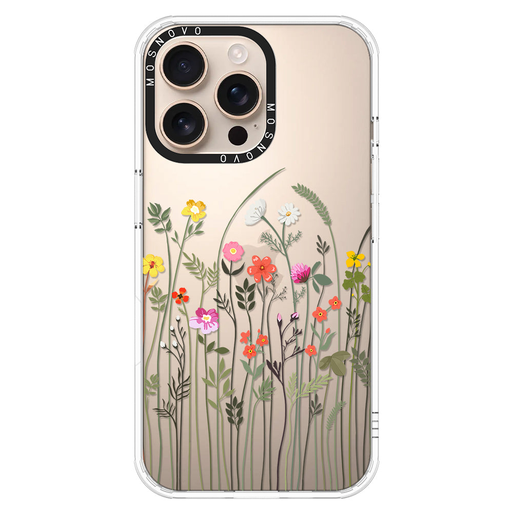 Spring Wildflower Phone Case - iPhone 16 Pro Max Case - MOSNOVO