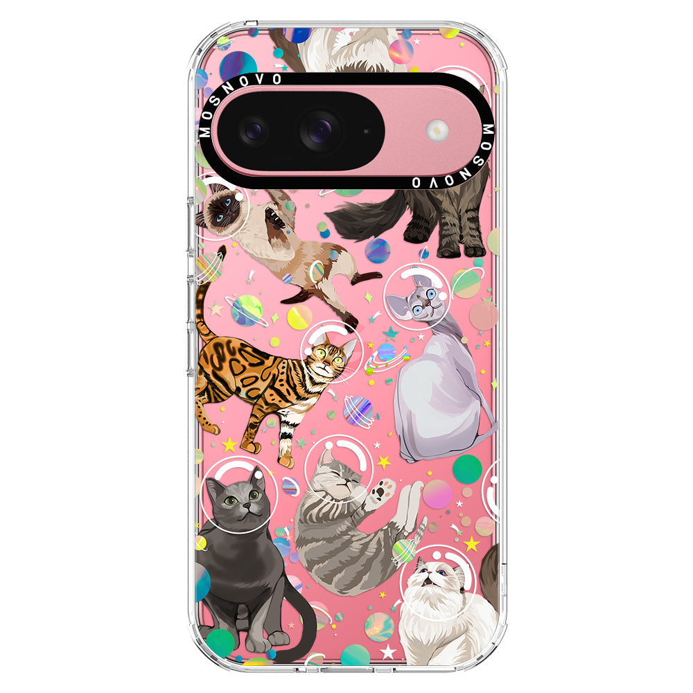 Space Cat Phone Case - Google Pixel 9 Case