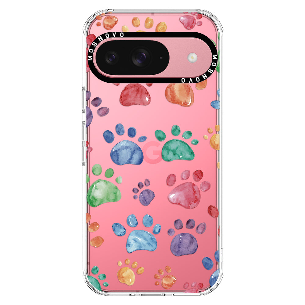 Colorful Paw Phone Case - Google Pixel 9 Case