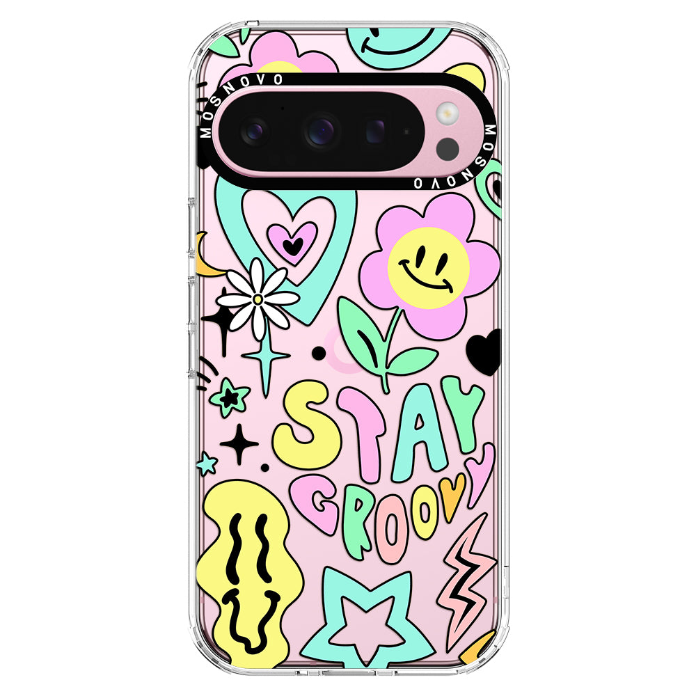 Stay Groovy Phone Case - Google Pixel 9 Pro XL Case