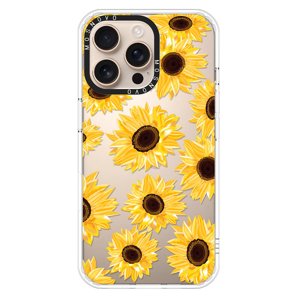 Sunflowers Phone Case - iPhone 16 Pro Max Case - MOSNOVO