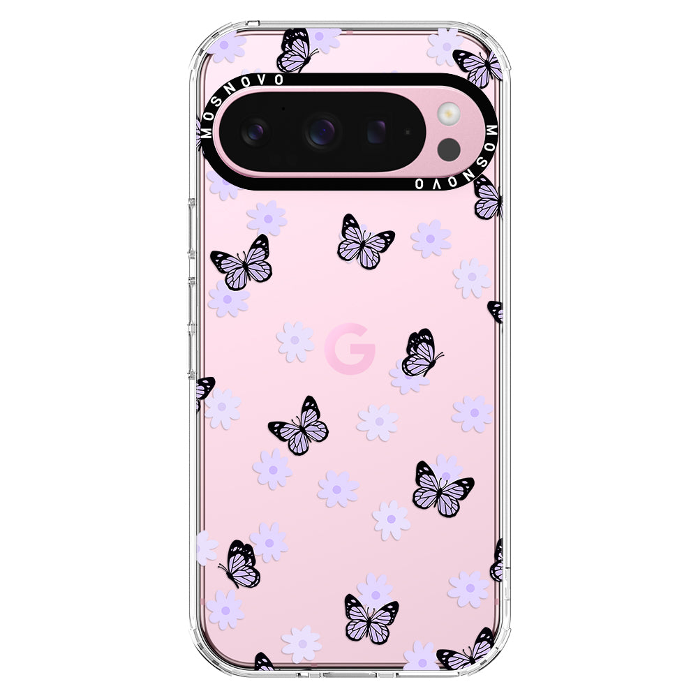 Lilac Butterfly Phone Case - Google Pixel 9 Pro XL Case