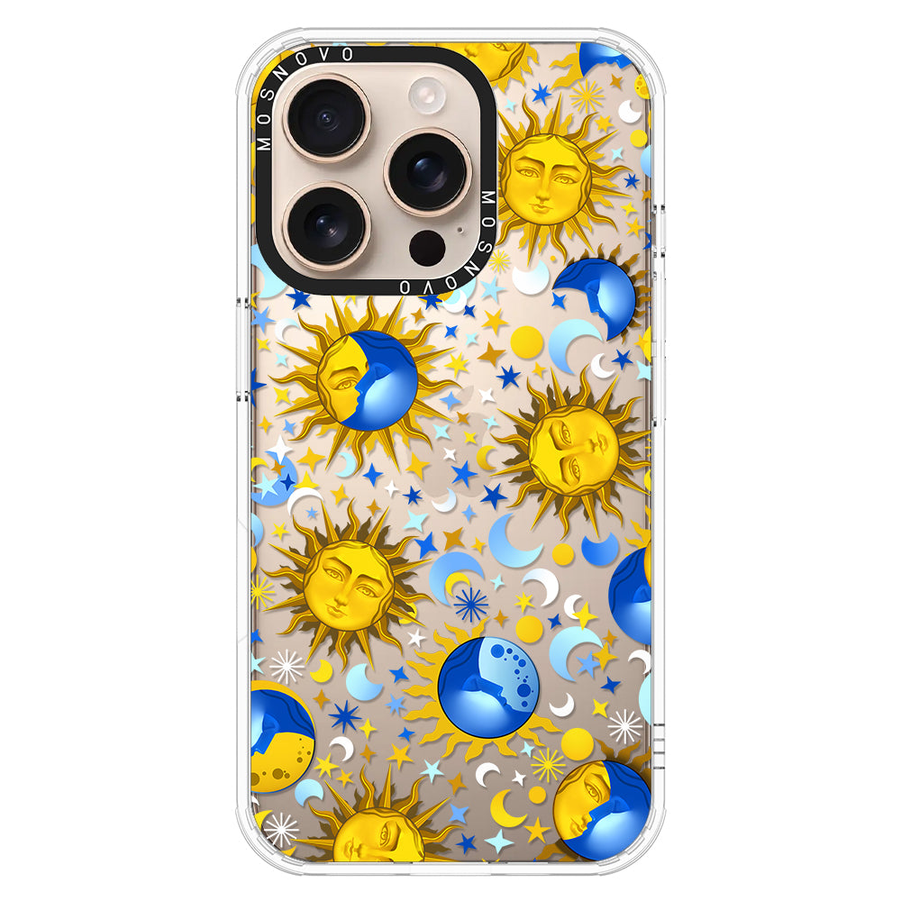 Sun and Moon Phone Case - iPhone 16 Pro Case - MOSNOVO