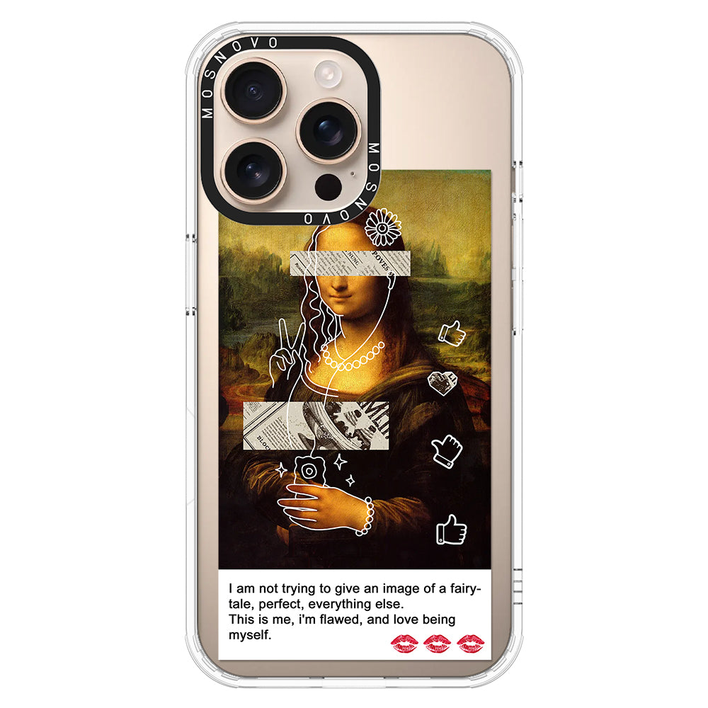 Selfie Artwork Phone Case - iPhone 16 Pro Max Case - MOSNOVO