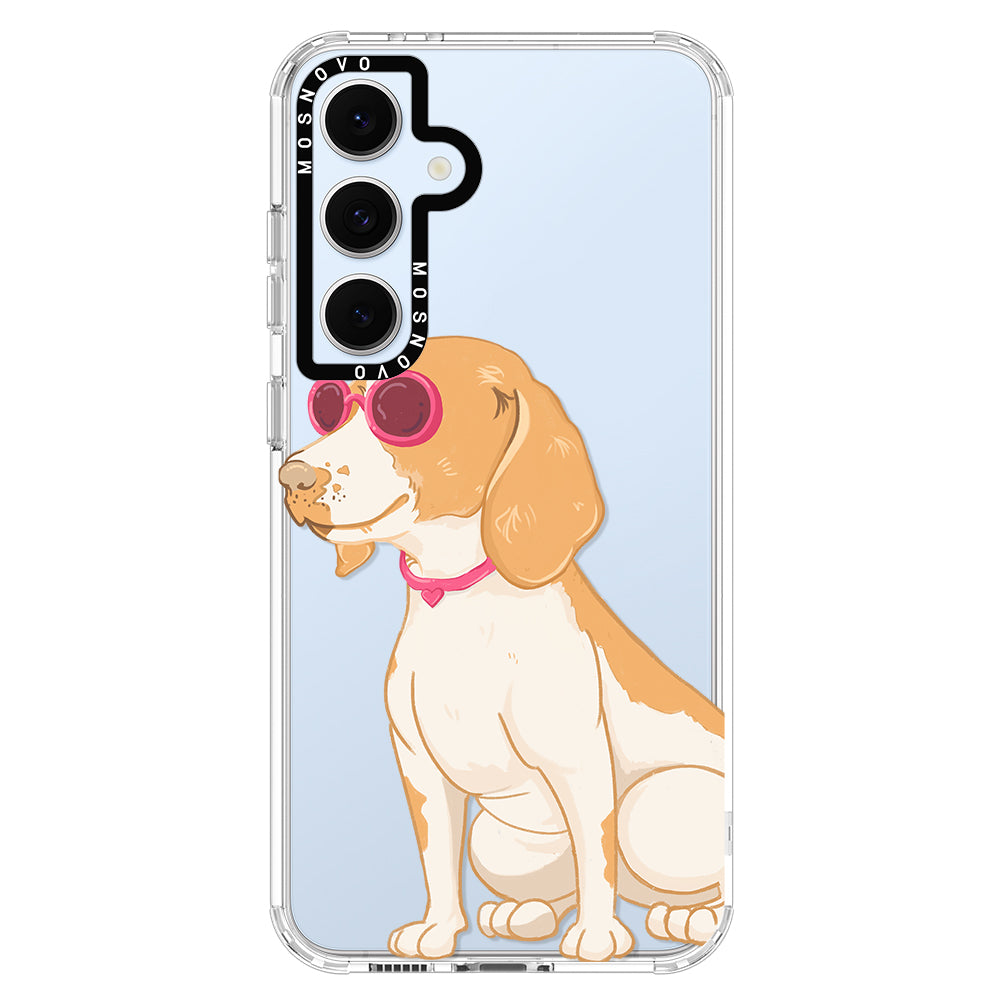 Cute Beagle Phone Case - Samsung Galaxy S24 FE Case - MOSNOVO