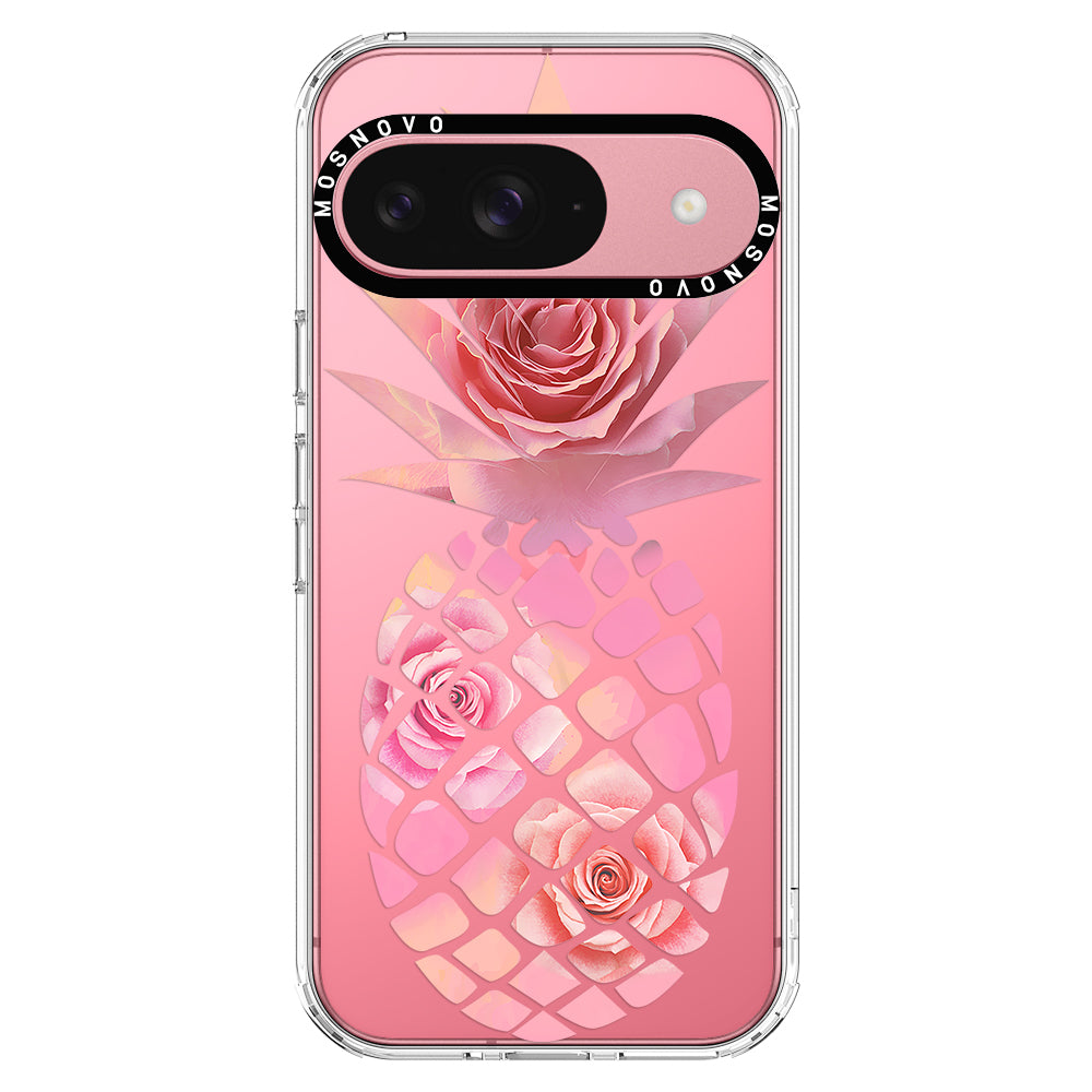 Pink Floral Pineapple Phone Case - Google Pixel 9 Case