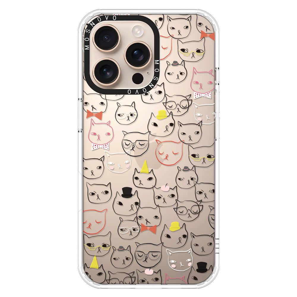 Grumpy Cat Phone Case - iPhone 16 Pro Max Case - MOSNOVO