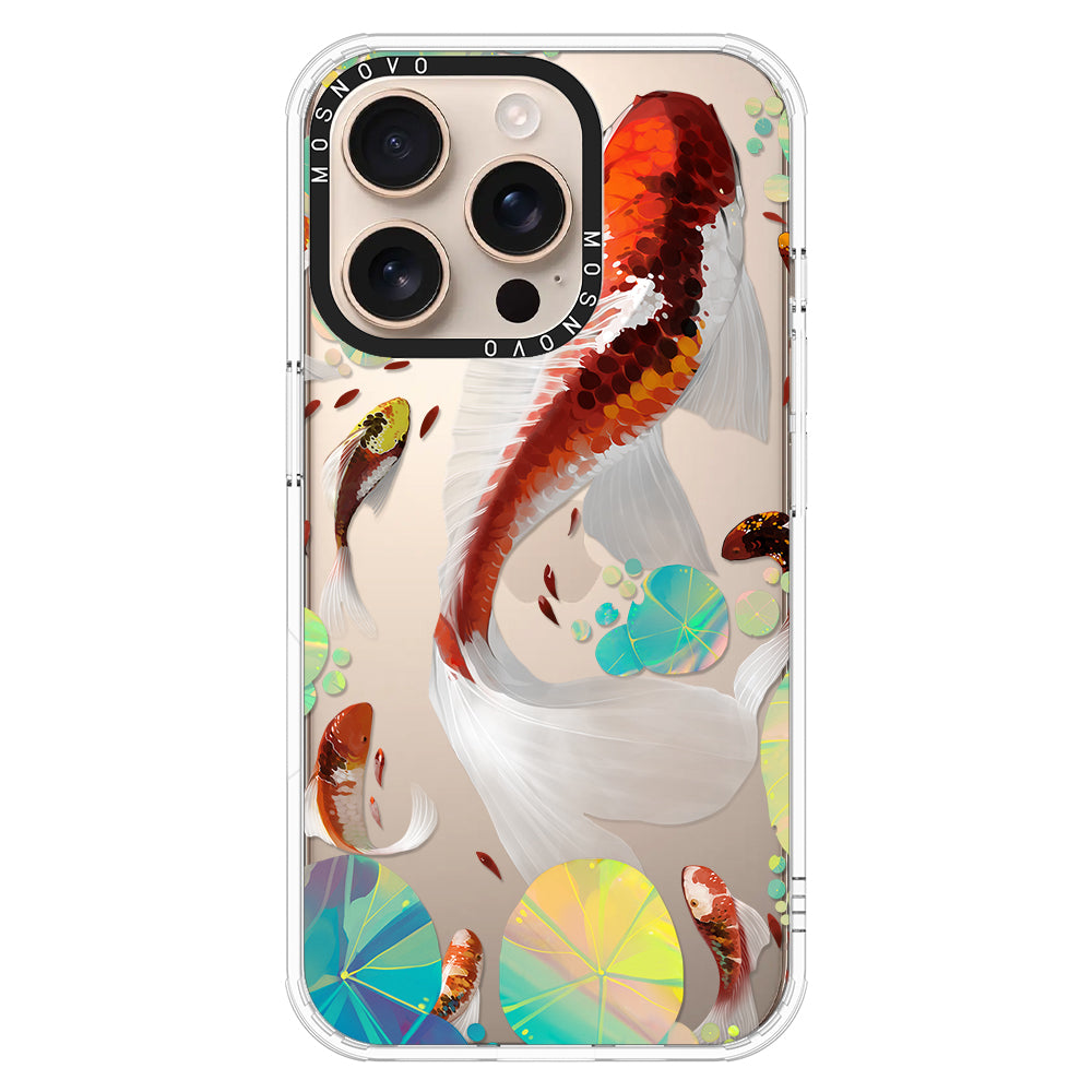 Koi Art Phone Case - iPhone 16 Pro Case - MOSNOVO