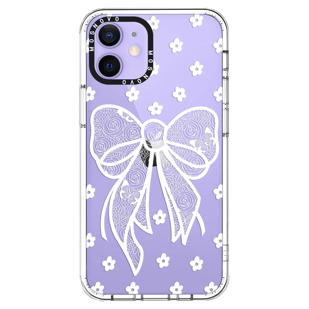 Lacey Bow Phone Case - iPhone 12 Mini Case